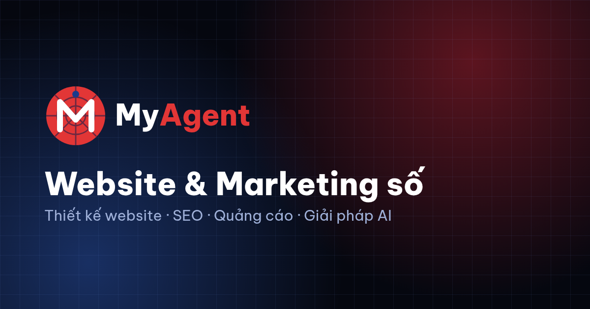 Thiết kế website & Marketing số | My Agent